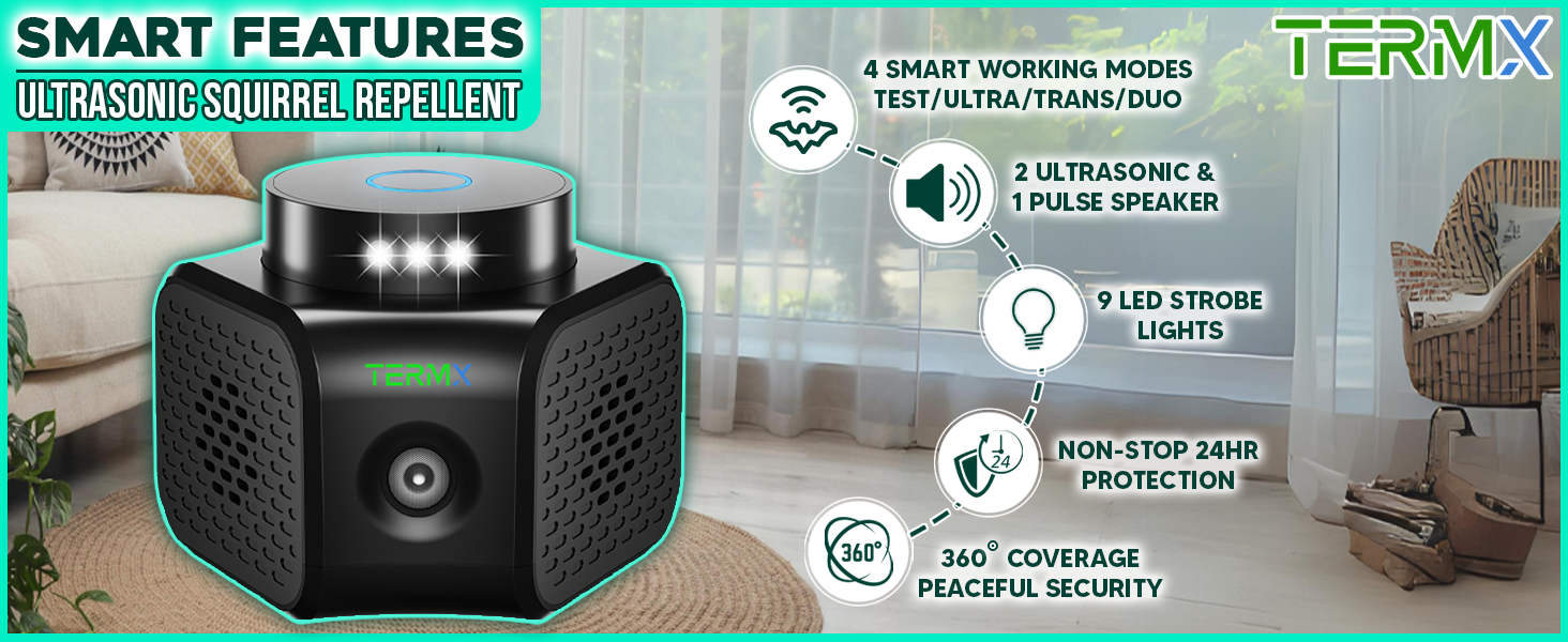 Ultrasonic Rodent Repeller