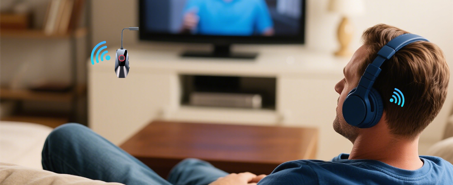 Bluetooth transmitter for tv