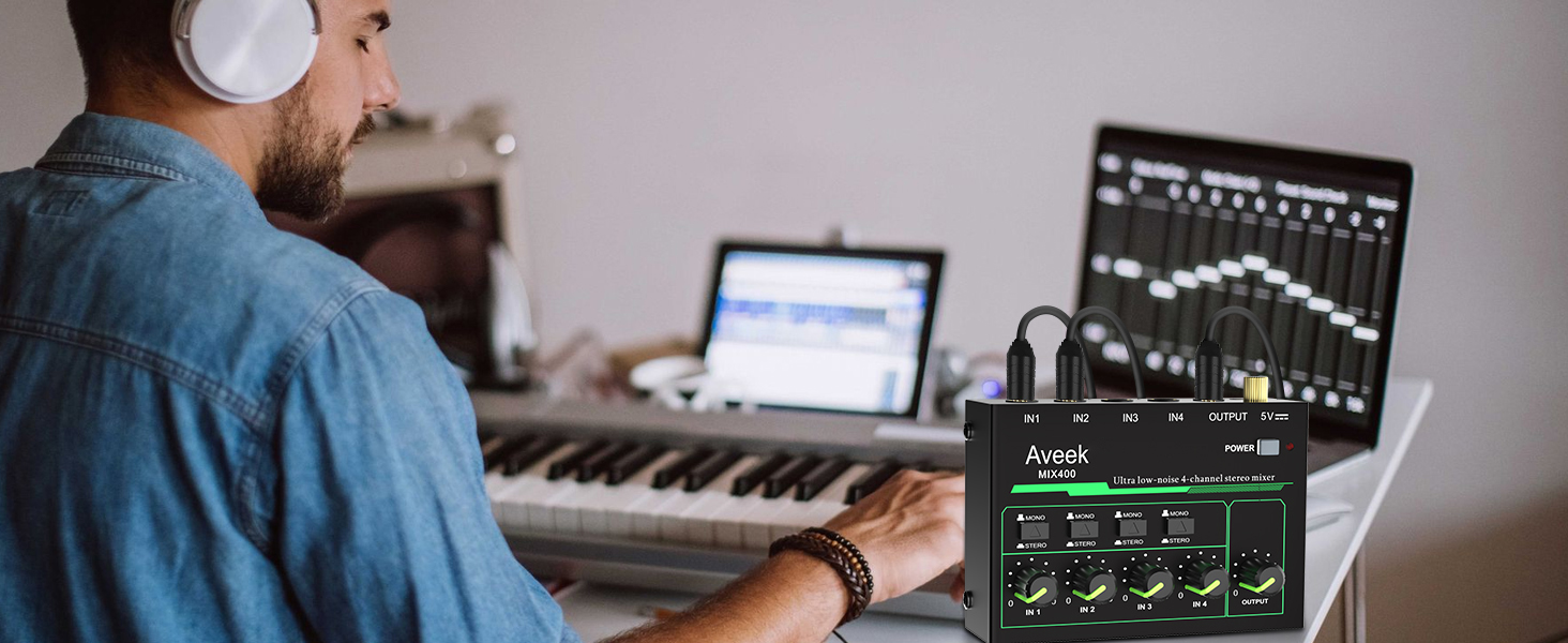 small mini audio mixer 4 channel mixer audio mixer goxlr sound board xlr interface behringer djmixer