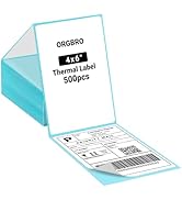 ORBBRO 4 “x6” Direct Thermal Printer Labels, Commercial Grade Shipping Labels Compatible with Mos...