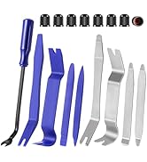 Wetado Auto Trim Removal Tool Kit, Car Door Audio Panel Trim Removal Set 17pcs