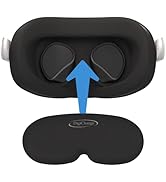 Digicharge VR Lens Cover Protector, Compatible with Meta Quest 2, Quest Pro, Oculus Quest, Rift S...