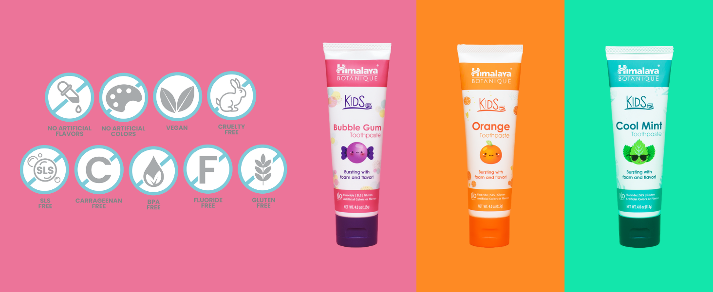 kids toothpaste