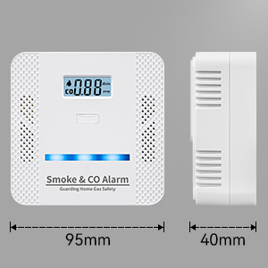 smoke alarm and carbon monoxide detector