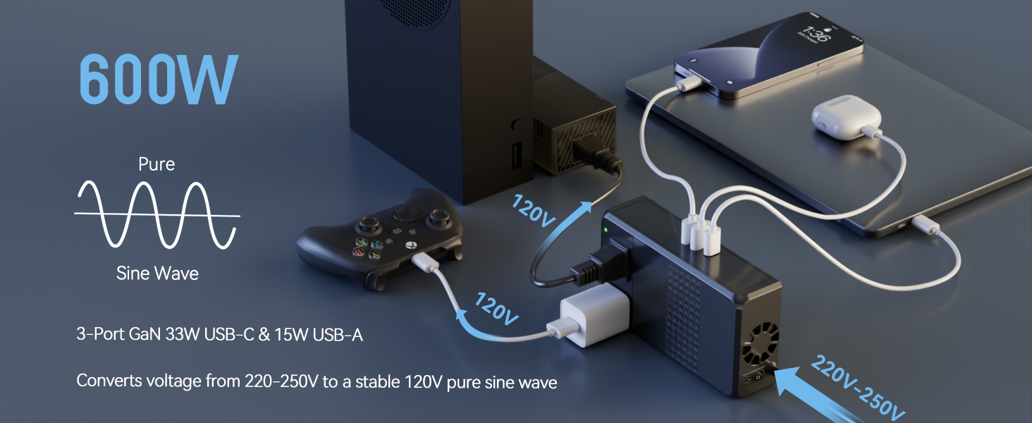 voltage converter 220v to 110v