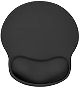 Tscuite Ergonomic Mouse Pad with Gel Wrist Rest, Large Mousepad with Smooth Wrist Support Surface...