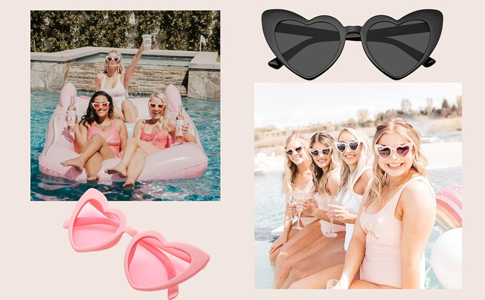 retro heart sunglasses