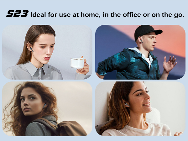 Wireless Earbuds Bluetooth Ear Buds Bluetooth Headphones Running in Ear Wireless Earphones Headset