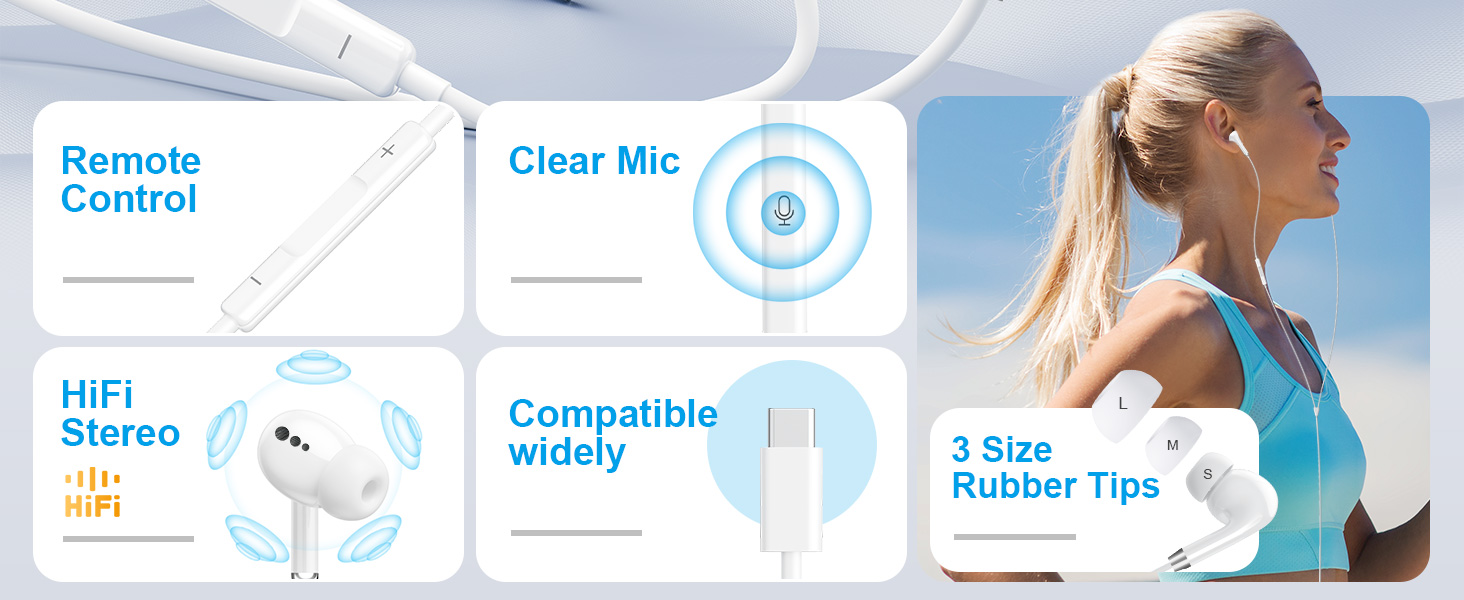 wired headphones