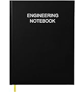Tuun Fuplan Engineering Notebook/Lab Notebook - 120 Pages Engineer Graph Paper Notebook with .25"...
