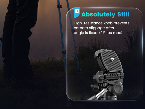 tripod character, 74 inch, aluminium alloy