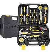 DOWELL 128-Piece Tool Set Auto Repair Tool Set Household Tool Kit Socket Wrench Screwdriver Bits ...