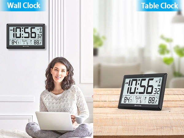 big digital clock large display battery operated digital clock large display battery operated