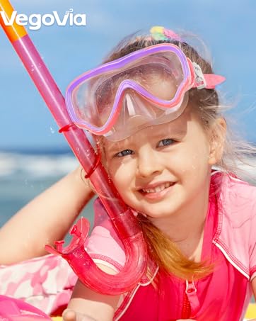 Kids Swim Goggles with Nose Cover