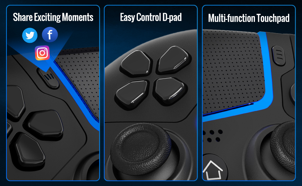 for ps-5 controller share function
