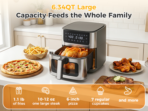 Large Capacity Feeds the Whole Family