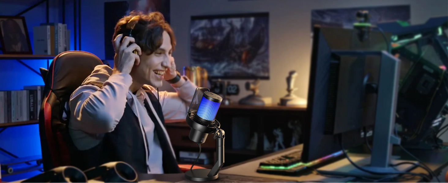wireless gaming microphone