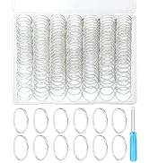 FIVEIZERO 150PCS Split Key Rings,0.98