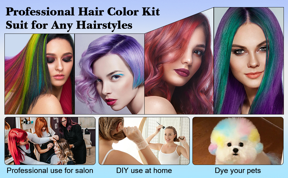 hair dye brush and bowl set