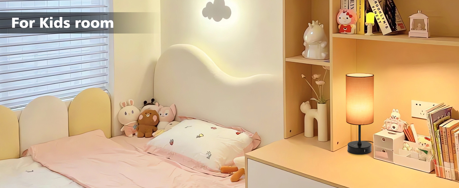It can be used as ambient lights or suitable for bedroom, bedside table, office, hotel, etc.
