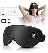 arboleaf Heated Eye Mask, Cordless Rechargeable heated eye masks warm compress for Eyes, Temperat...