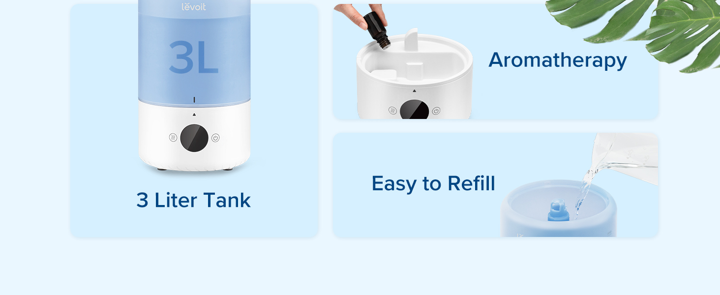 3L Tank &amp;amp; Aromatherapy &amp;amp; Top Fill