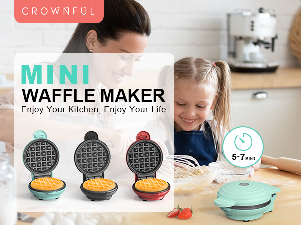 Mini Waffle Maker Machine