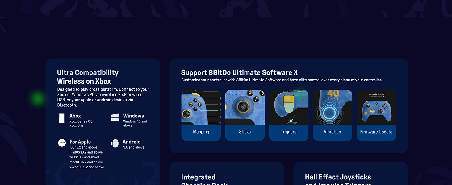 Support 8BitDo Ultimate Software X