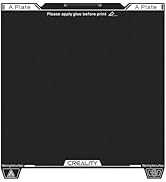 Creality K1C Epoxy Resin Build Plate 235*235mm:Texture Spring Steel Bed Plate Heat-resistant Dura...