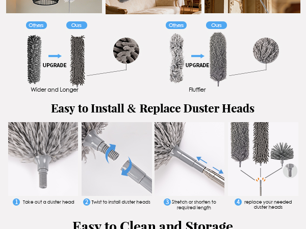 upgrade feather duster