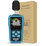 Decibel Meter, DURFICST Sound Level Meter, Portable Level Meter, dB/SONE Units Fast Switching, wi...