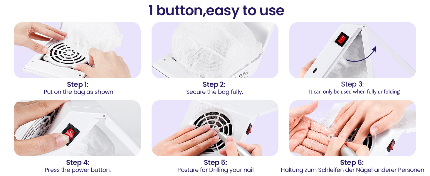 nail dust collector