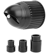 Hemobllo Fish Tank Wave Pump Head Automatic Rotation Wave Maker for Freshwater Aquariums Black 2....