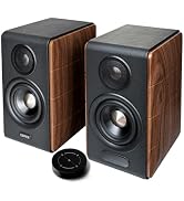 Edifier S880DB MKII Hi-Fi Bookshelf Speakers, Premium 2.0 Active Speaker System, 88W RMS, Hi-Res ...