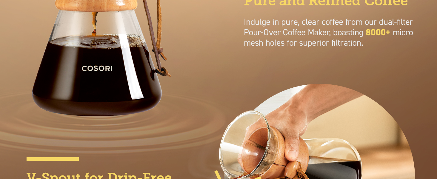 Elegant gooseneck kettle