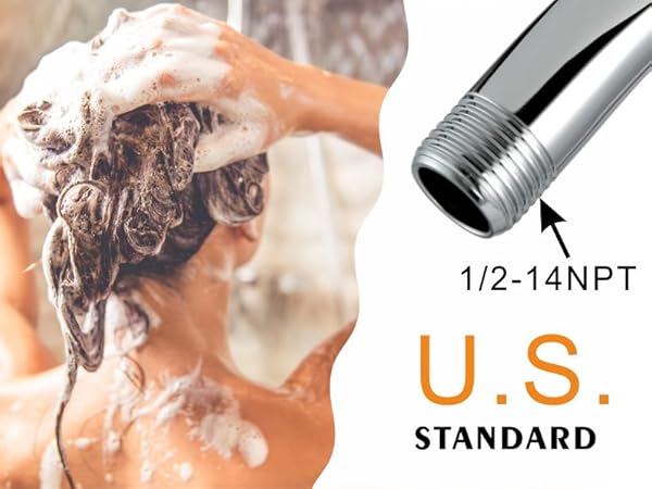 shower arm extension