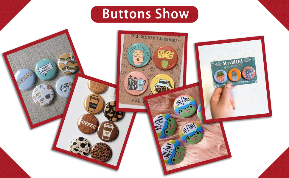 button maker suplies button supplies button parts button maker machine