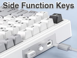 triple mode BT5.0 wireless usb c keyboard mechanical gaming computer keyboards custom keyboard