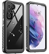 zapica Designed for Waterproof Samsung Galaxy S21 Case, Built-in Camera &amp; Screen Protector [IP68 ...