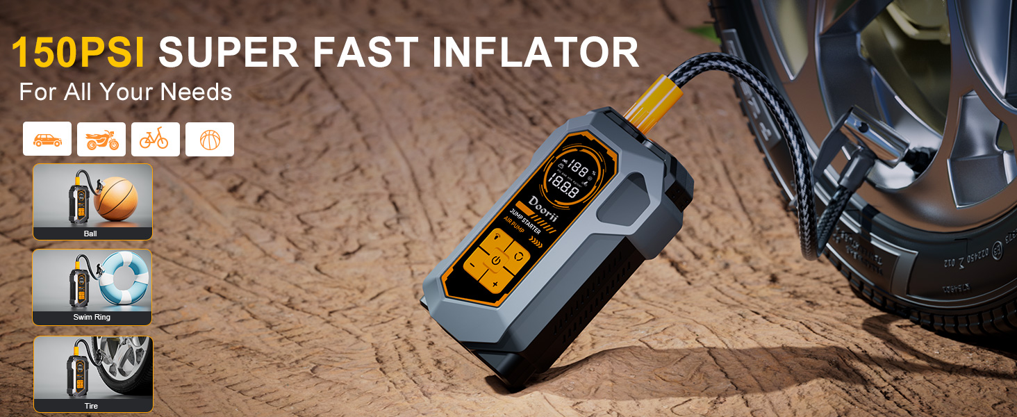tire inflator portable