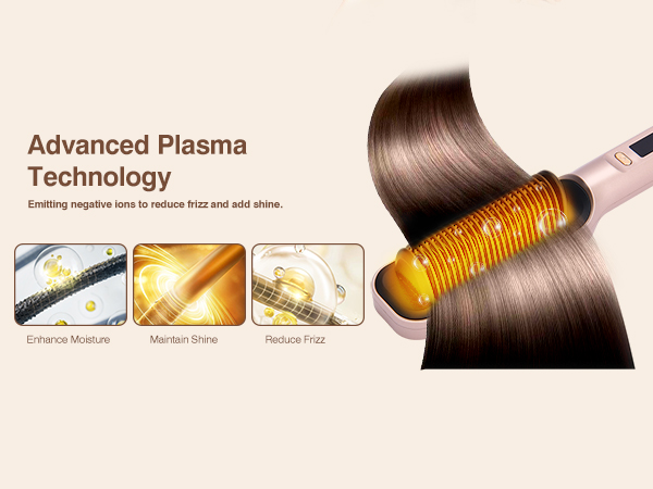 Hair Straightener Brush