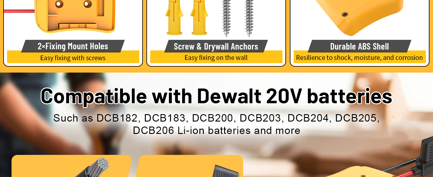 dewalt 20v to 12v adapter