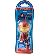 Brush Buddies Marvel Iron Man Toothbrush for Kids, Soft Bristle Kids Toothbrush, Ultra Soft Tooth...