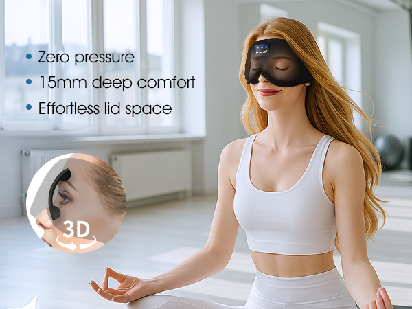 Sleep Headphones Mask Bluetooth 3D Music Eye