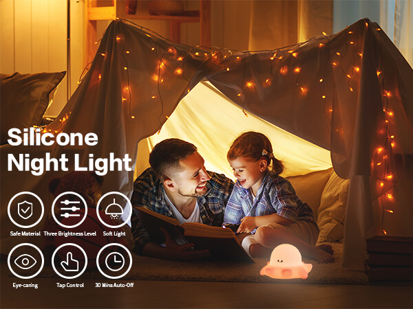 silicone night light