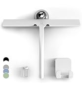 GÜTEWERK Shower Squeegee for Glass Doors, Silicone Window Squeegee, Bathroom and Glass Cleaning -...