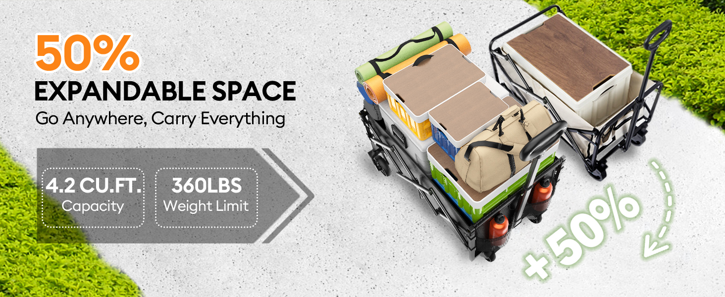 folding utility cart