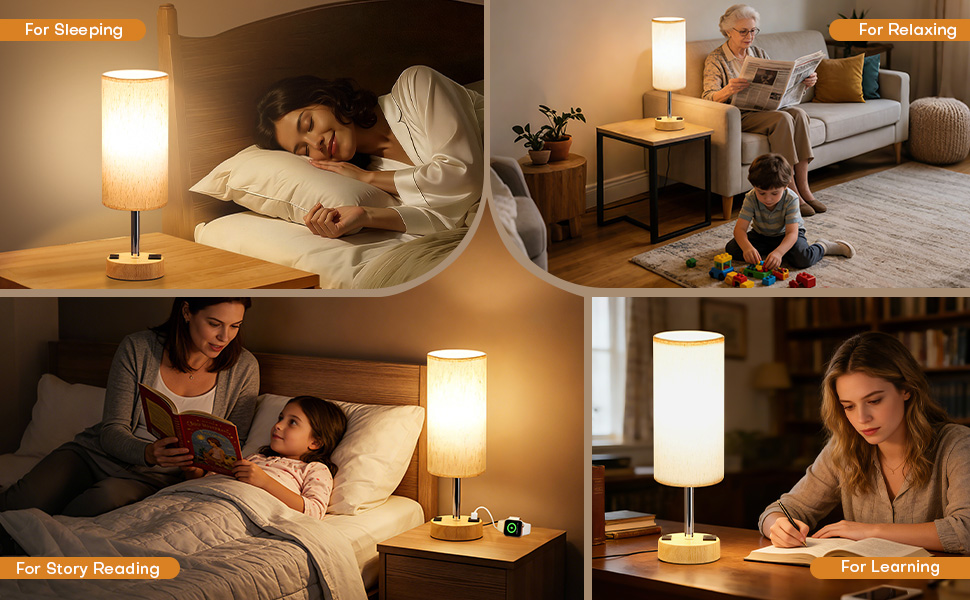 bedside lamp