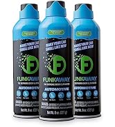 FunkAway Automotive Aerosol Spray, 8 oz., 3 Pack, The Extreme Odor Eliminator for Cars, SUVs, Tru...
