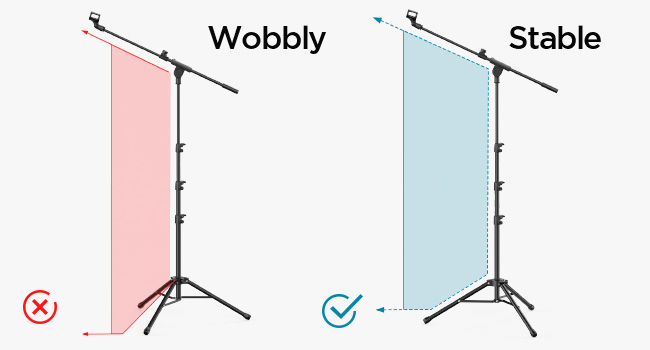 mic floor stand